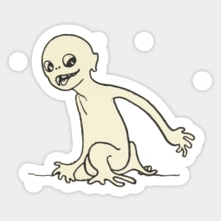 Cute Little Monster Sticker